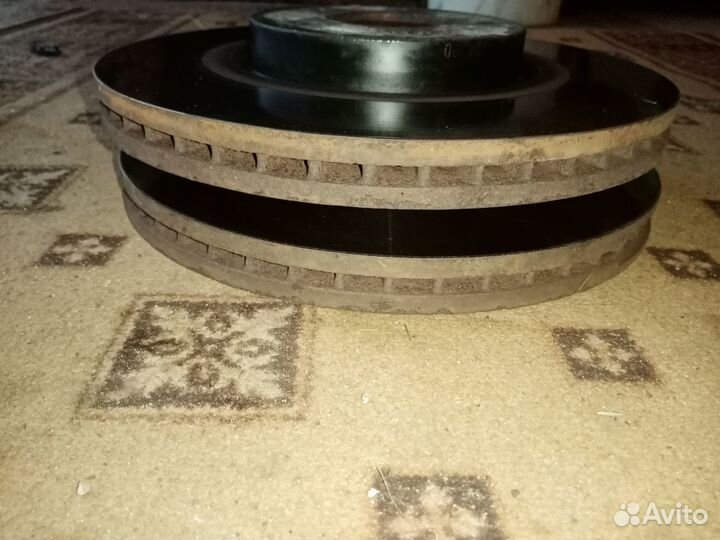 Переднии тормозные диски santa fe