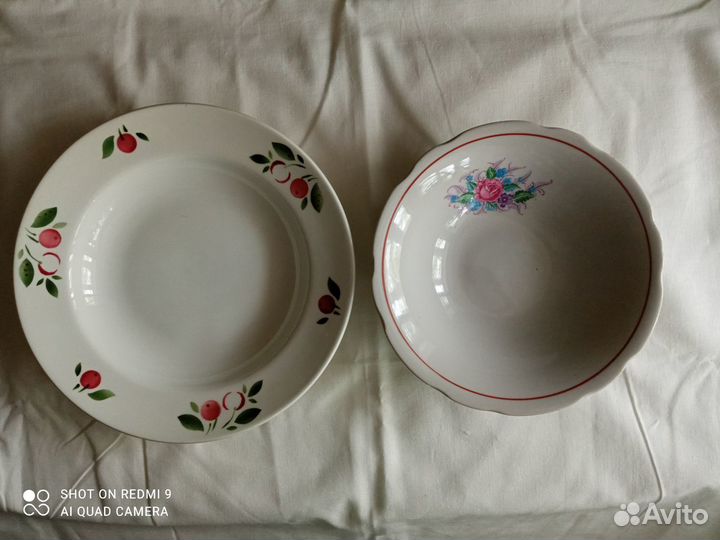 Тарелки суповые СССР зик
