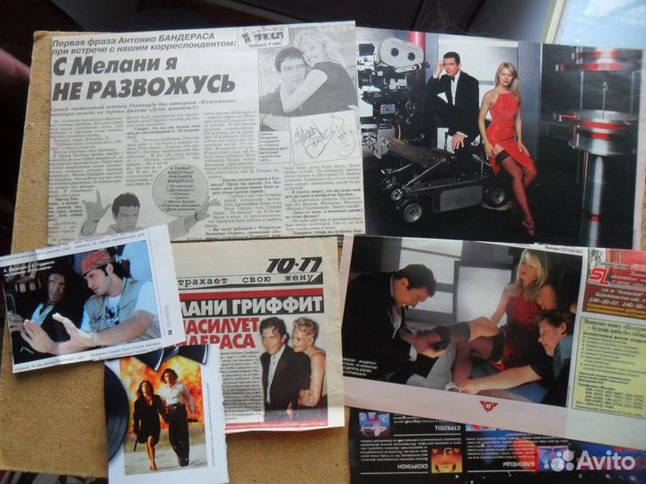 Архив материалов об Антонио Бандерасе