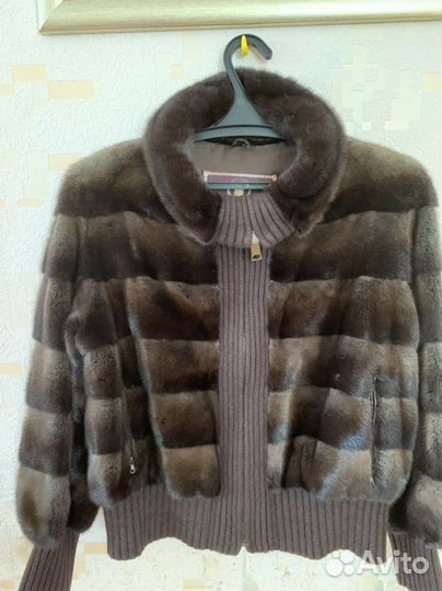 Шуба-куртка норковая 46 48 новая, 
