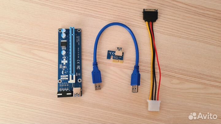 Новый Райзер VER 006s Molex, Кабель USB 30 см