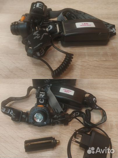 Фонарь налобный