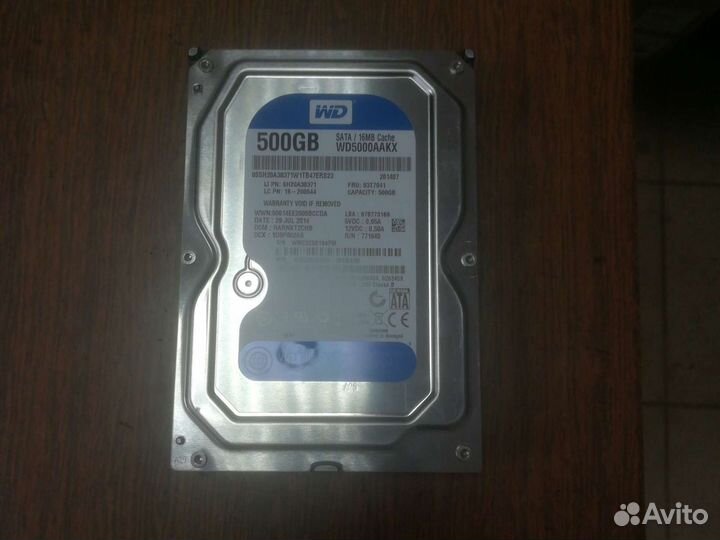 Жесткий диск 500gb SATA3 3.5