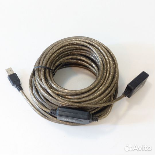 Удлинитель USB2.0 PX/EXT-USB-15M Palmexx активный