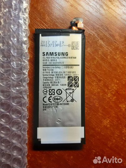 Аккумулятор EB-BA720ABE для samsung