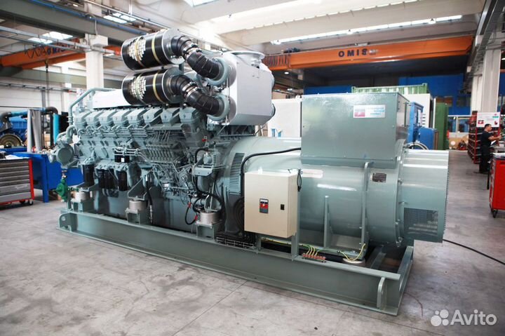 Дизельный генератор 1000 кВт Азимут