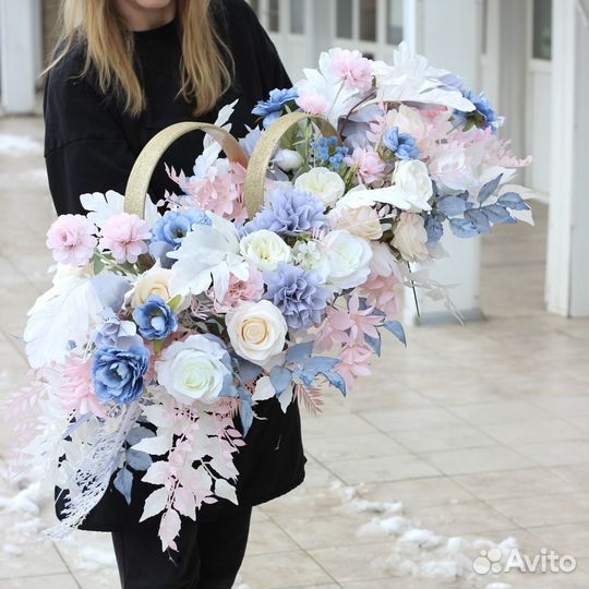 Свадебные украшения из цветов для машины