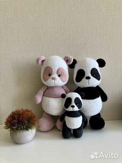 Мягкая игрушка панда 30 см