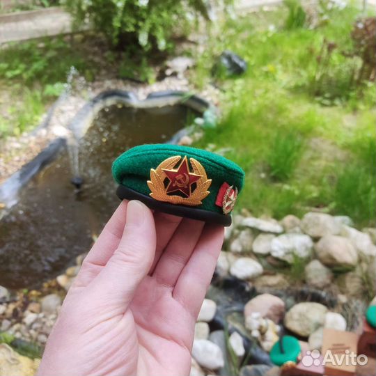 Подвеска мини берет Погранвойска