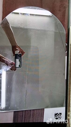 Зеркало для ванной новое с креплением