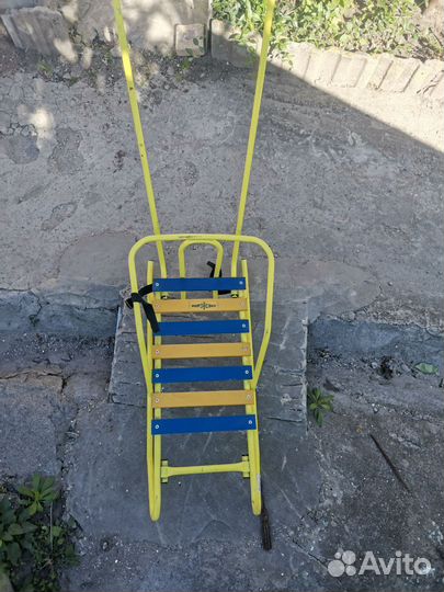 Детские зимние санки