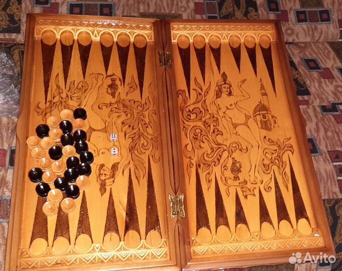 Нарды ручной работы