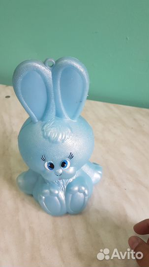 Заяц пластмассовый СССР