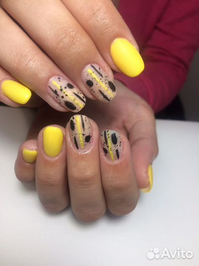 Маникюр, коррекция ногтей, гель-лак