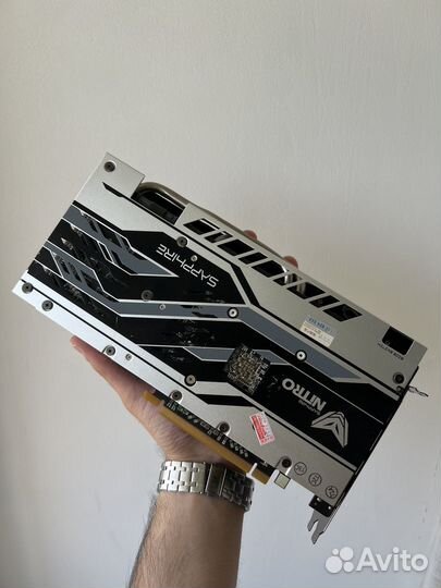 Видеокарта RX 580 8GB nitro+