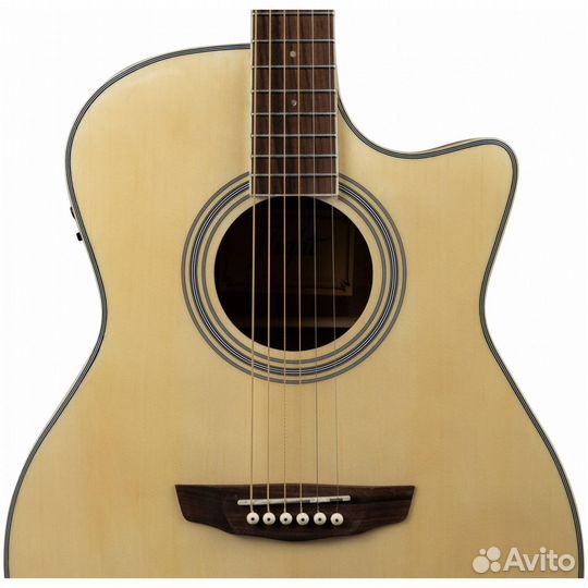 Электроакустическая гитара Flight AG-210 CEQ NA