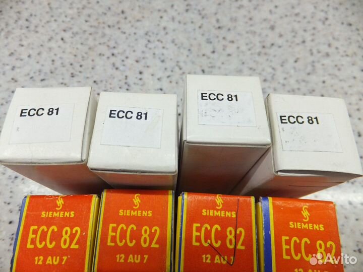 ECC81, ECC82, EC88 Siemens