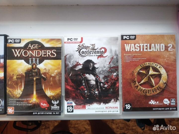 Компьютерные игры диски