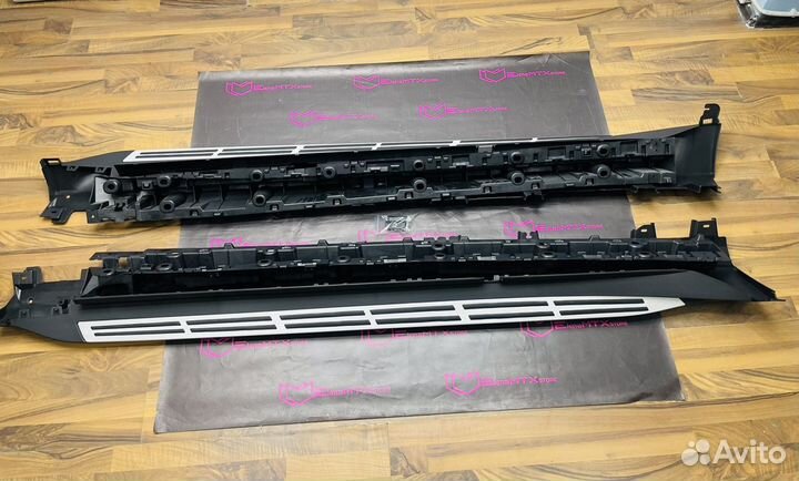 Пороги для BMW X6 G06 комплект