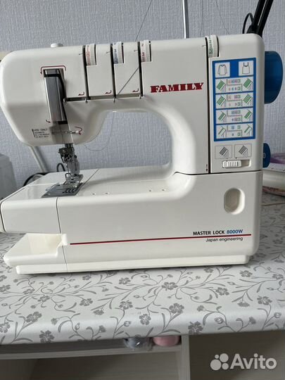Швейная машина family плоскошовная