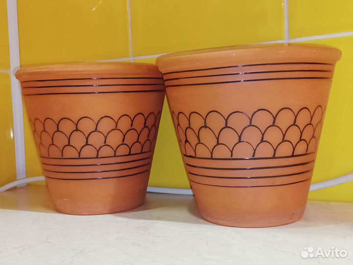 Горшок керамический СССР