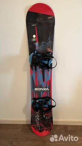 Сноуборд Bonza Dragon 155 с креплениями купить в Санкт-Петербурге с ...