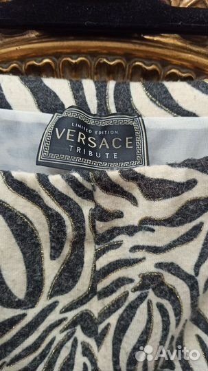 Юбка теплая 48-50 шерстяная versace италия