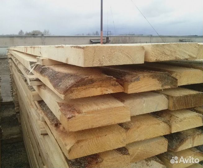 Доска обрезная 40х100х6000