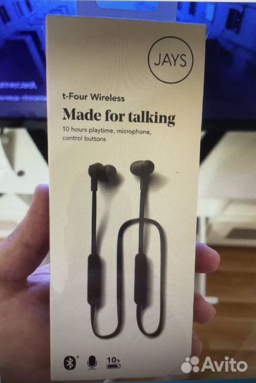 Беспроводные наушники Jays t-Four Wireless