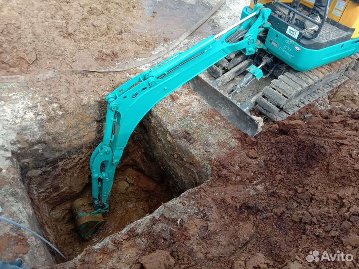 Услуги мини экскаватора