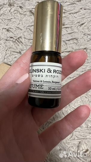 Zelinski rozen духи