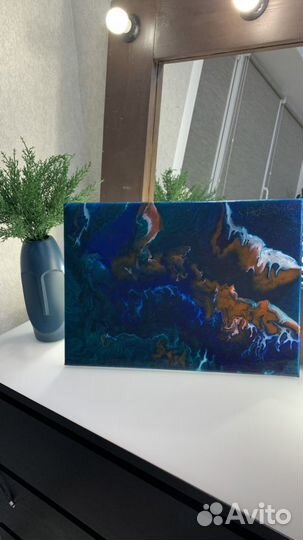 Картина акрилом декор интерьера