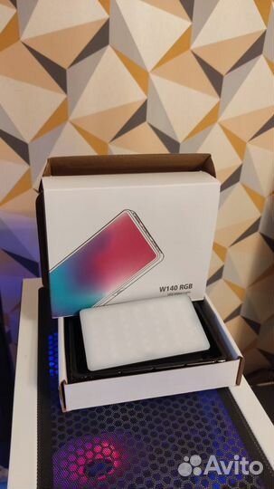Видеосвет w140 RGB Карманное освещение для видео