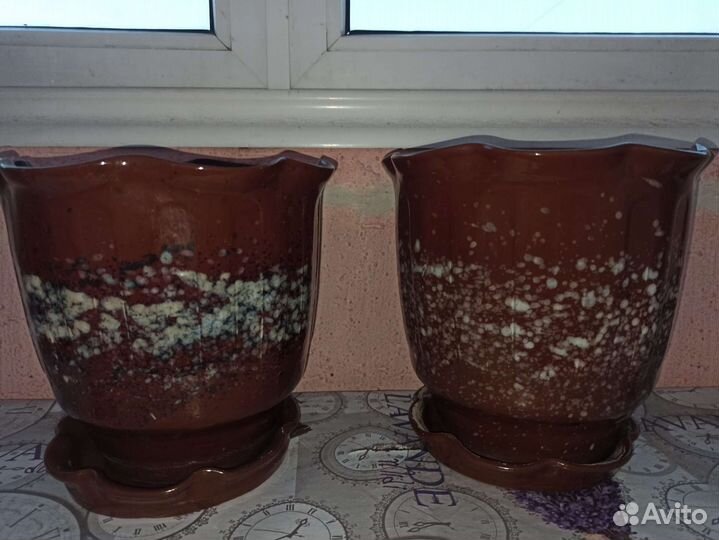 Керамические горшки