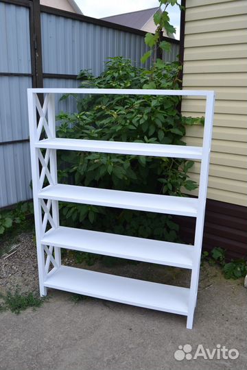 Стеллаж деревянный Прованс