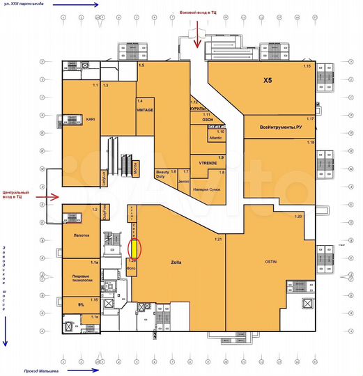 Торговая площадь, 10 м²
