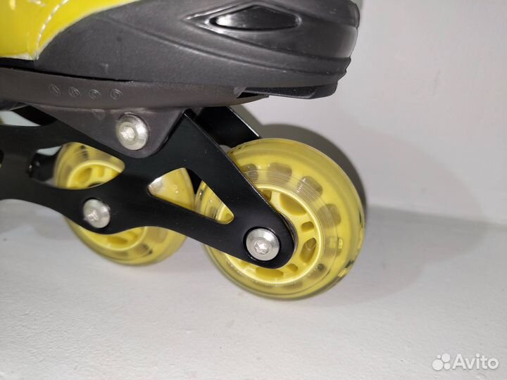 Explore activa III ролики жёлтые р.31-34
