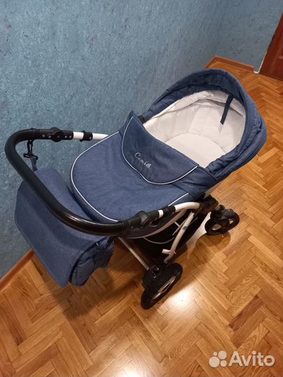 Коляска индиго камила 2 в 1