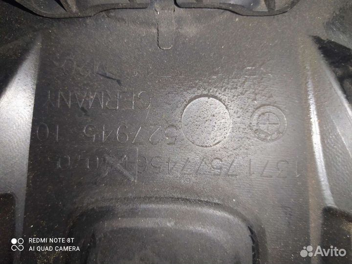 Bmw x5 декоративная крышка двигателя