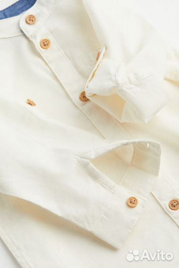 Рубашка h&m 98 на мальчика