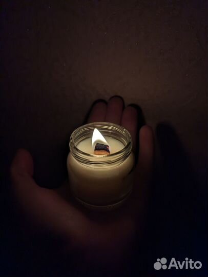 Свеча ароматическая ручной работы