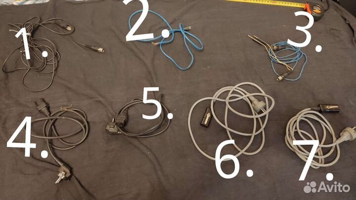 Кабели, коммутация, шнуры СССР, Чехословакия