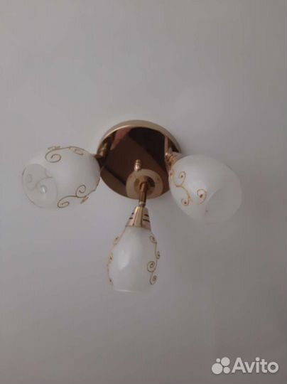 Светильники потолочные подвесные бу