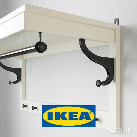 Полка навесная для головных уборов хемнес IKEA