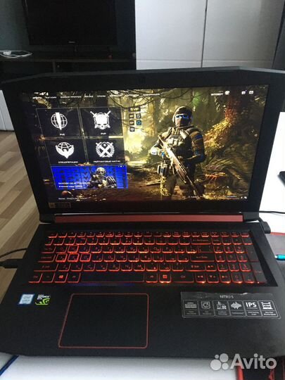 Игровой ноутбук acer