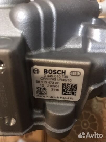 Насос тпливный пежо ситроен