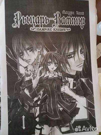 Манга рыцарь вампир