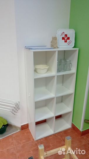 Стеллаж IKEA белый