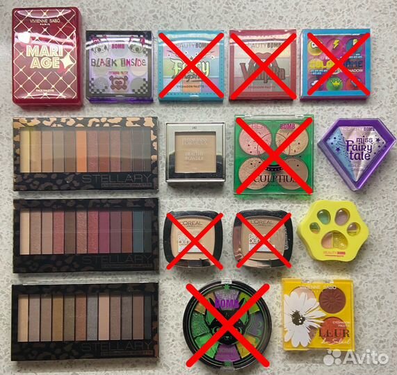 Большой лот косметики