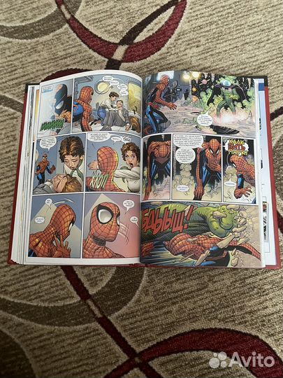 Комикс человек паук